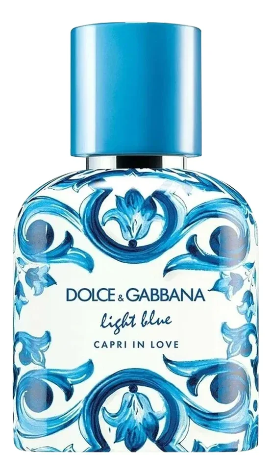 Light Blue Pour Homme Capri In Love