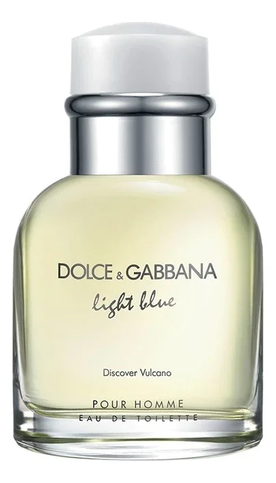 Light Blue Discover Vulcano Pour Homme